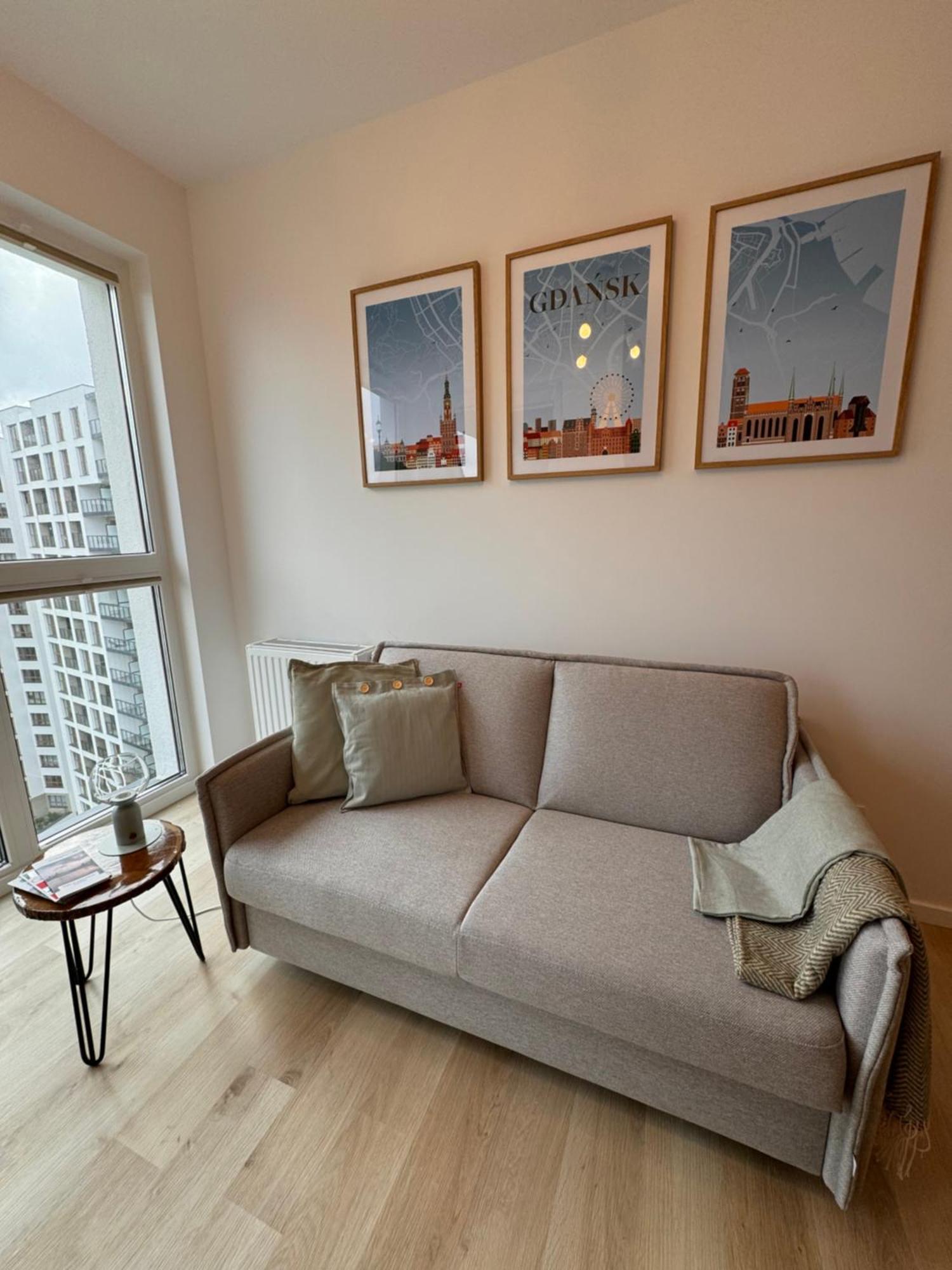 Amber Apartment On 14 Floor Danzig Exterior foto